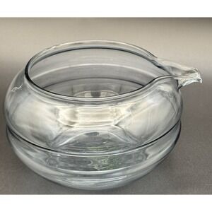 Vintage Pyrex Flameware 8126-B Glass Teapot Replacement Body Only